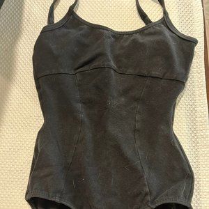 Black ballet leotard Adult Sm